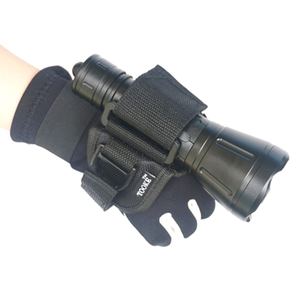 Underwater Flashlight - El ücretsiz eldiven taşıma tüplü dalış