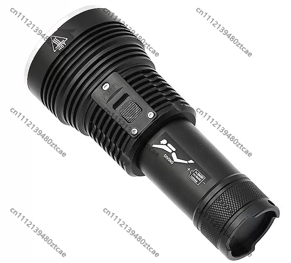 Underwater Flashlight - Yüksek Güçlü Beyaz Lazer Dalış Feneri