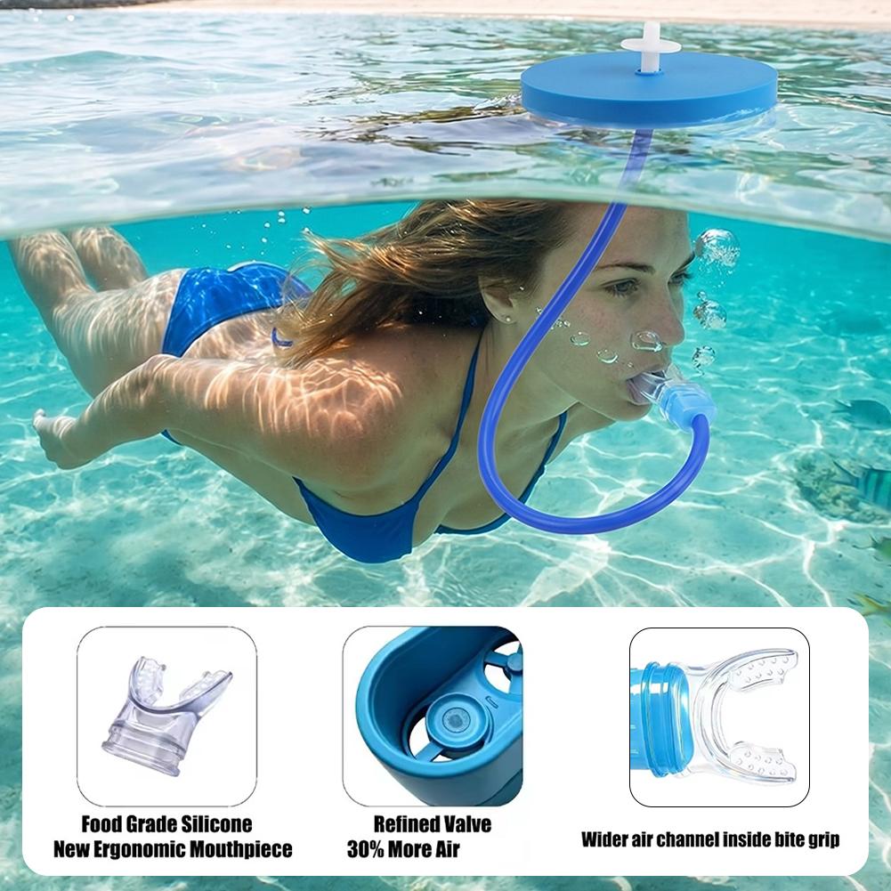 Yetişkin Dalış Yüzme Silikon S - Snorkel Dry Top incelemesi ve fiyatı