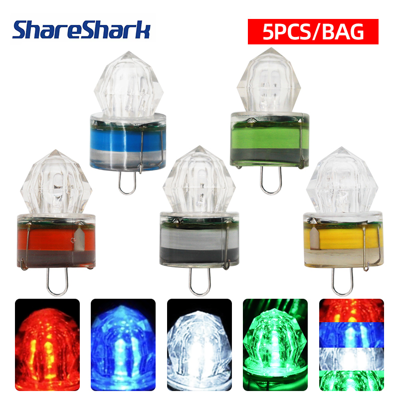 ShareShark 5 adet LED balıkçı  - Underwater Flashlight incelemesi ve fiyatı