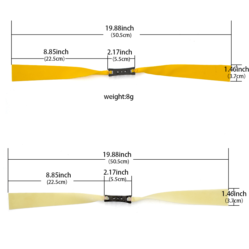 3 adet 3.7cm büyük sapan avcıl - Speargun Rubber Band incelemesi ve fiyatı